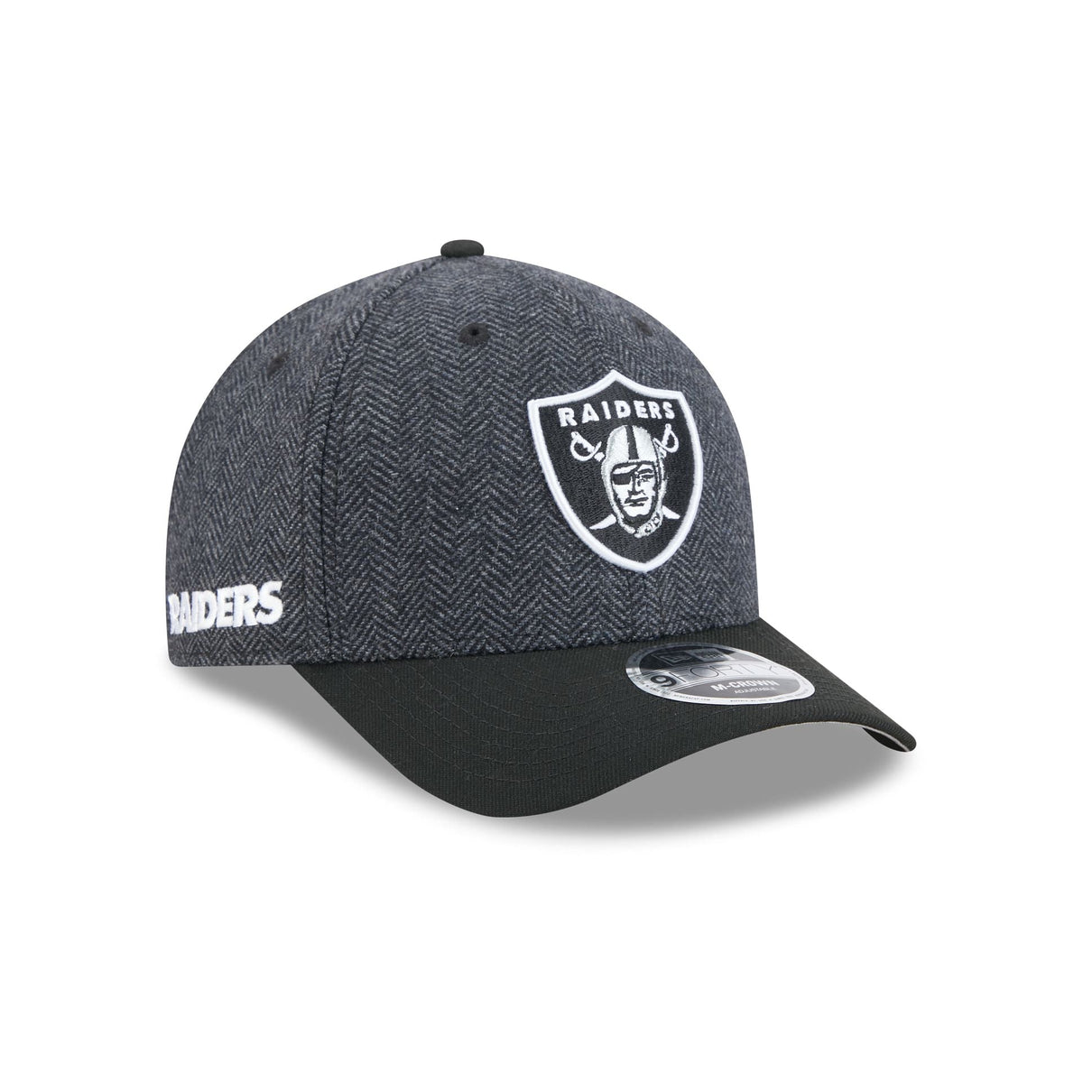 Las Vegas Raiders Faux Wool 9FORTY M-Crown Snapback Hat