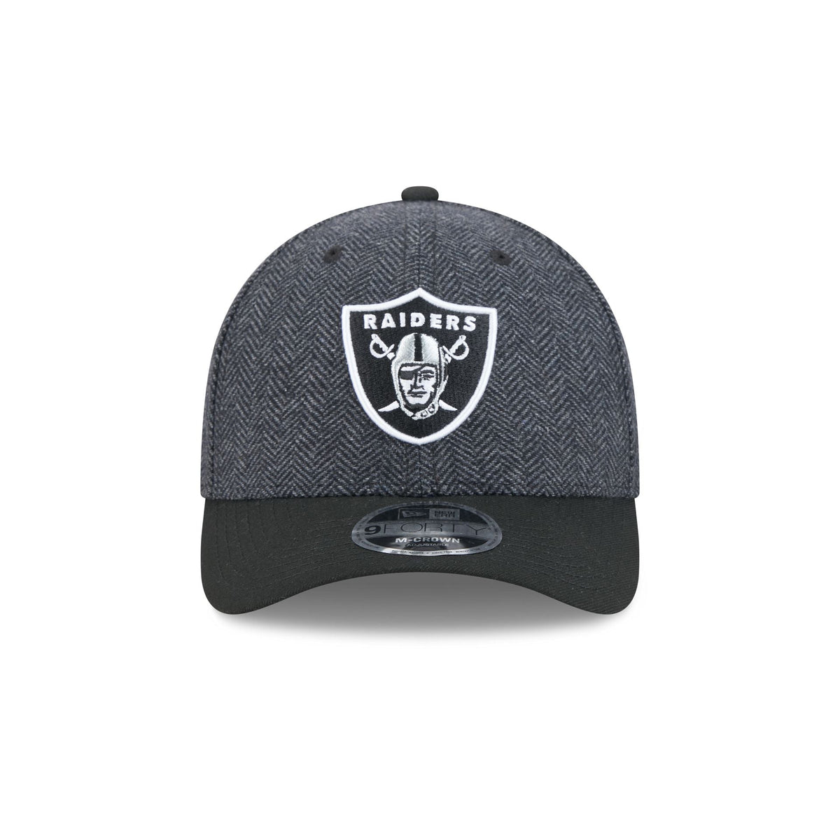 Las Vegas Raiders Faux Wool 9FORTY M-Crown Snapback Hat
