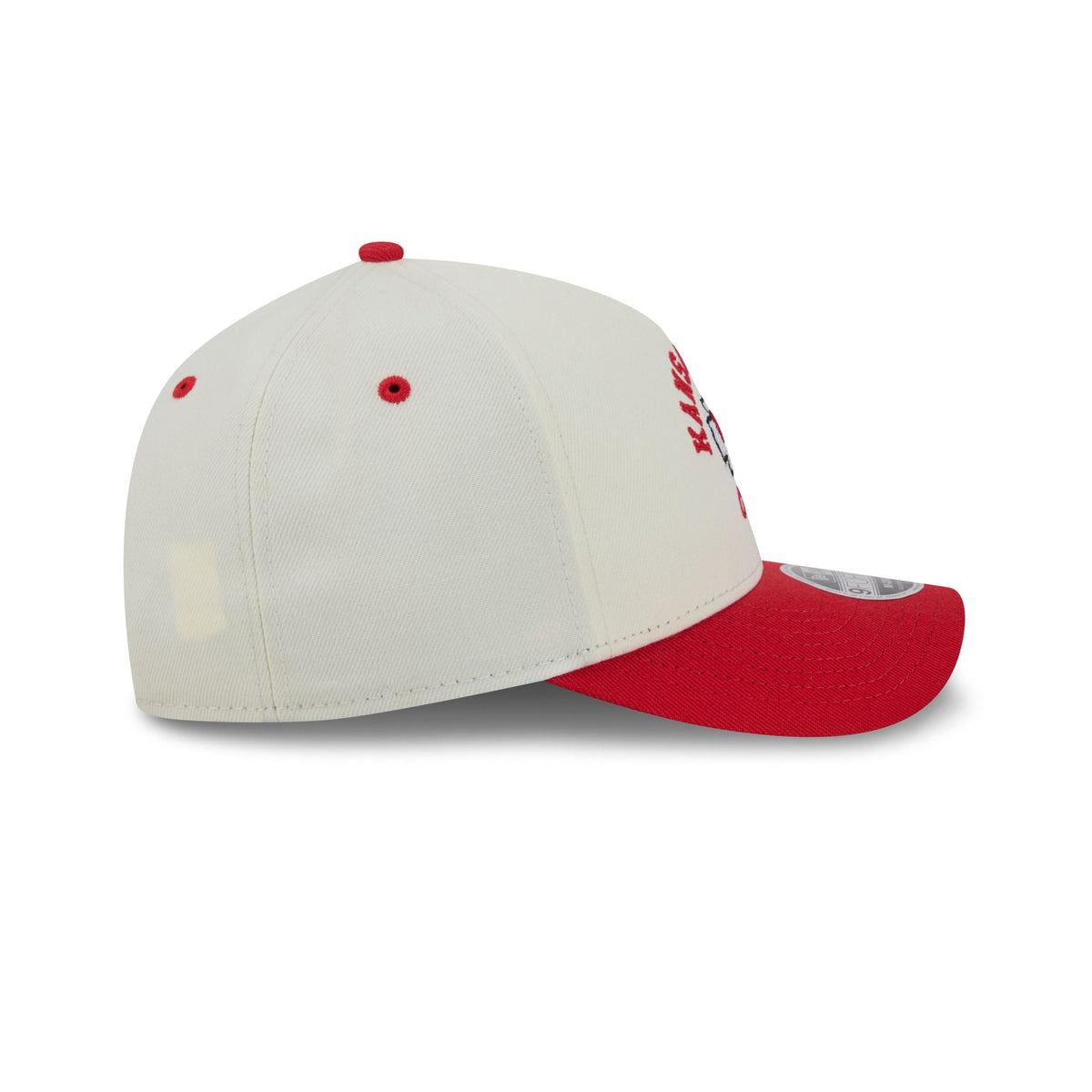 Kansas City Chiefs Arched Graphic Chrome White 9FORTY M-Crown A-Frame Snapback Hat