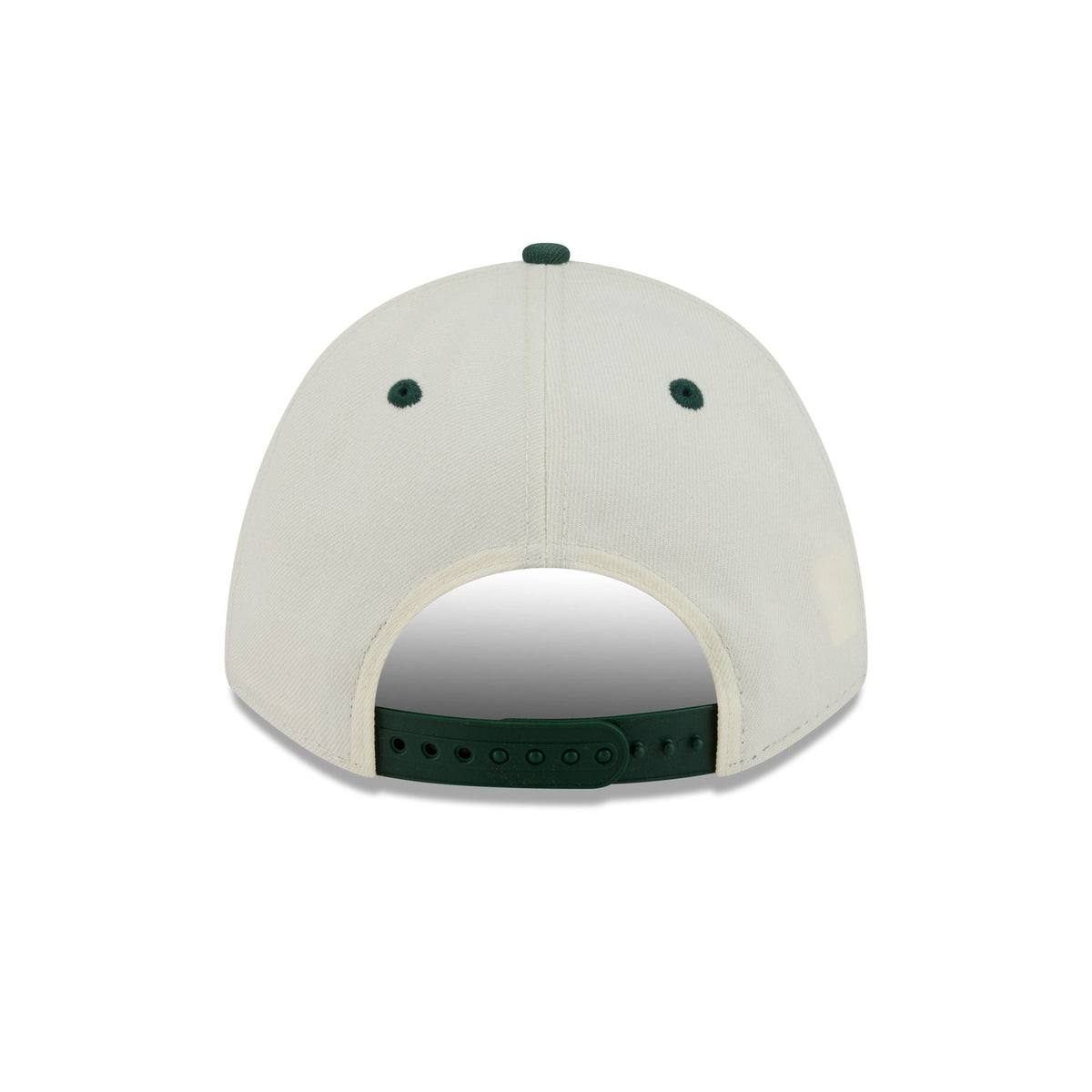 Green Bay Packers Arched Graphic Chrome White 9FORTY M-Crown A-Frame Snapback Hat