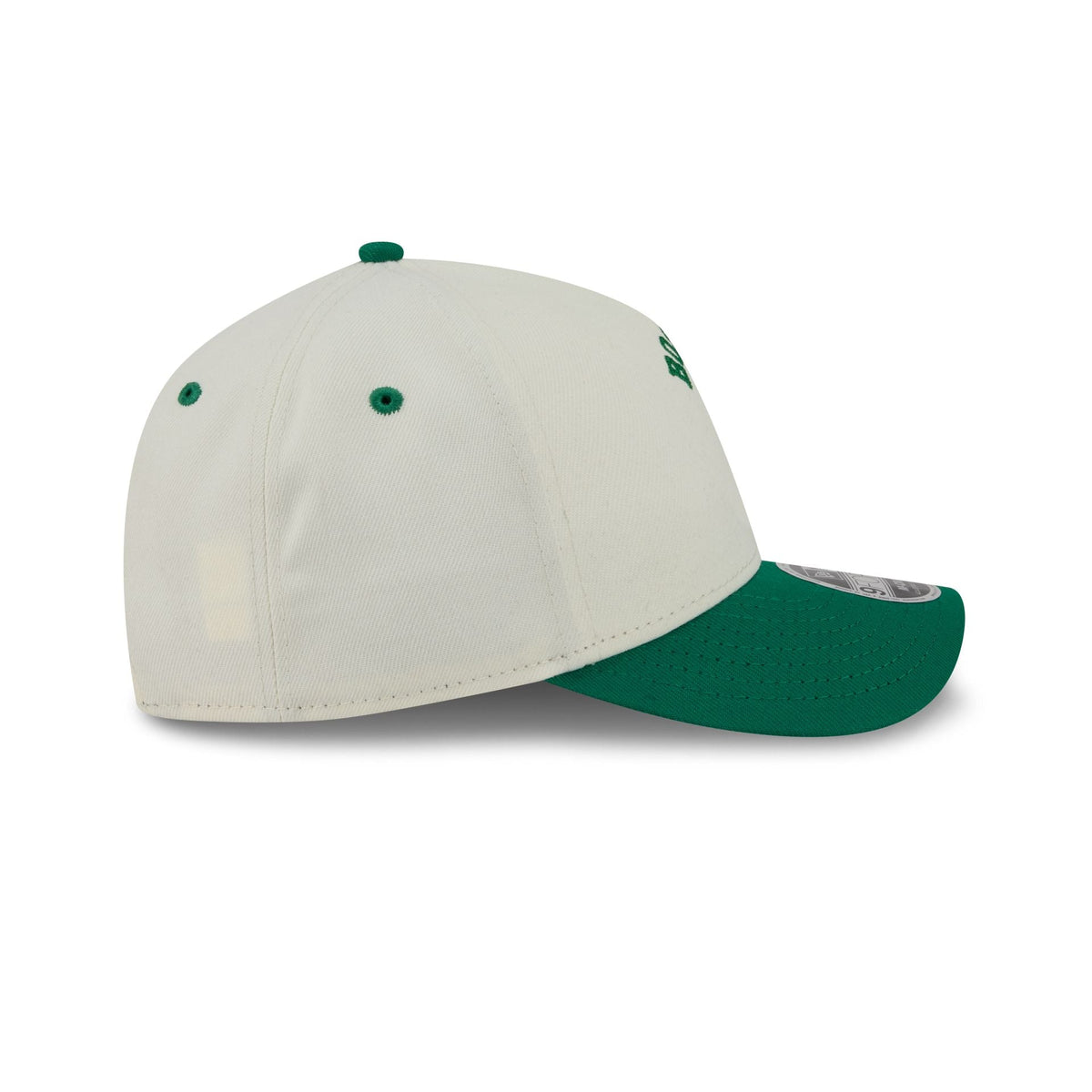 Boston Celtics Arched Graphic Chrome White 9FORTY M-Crown A-Frame Snapback Hat
