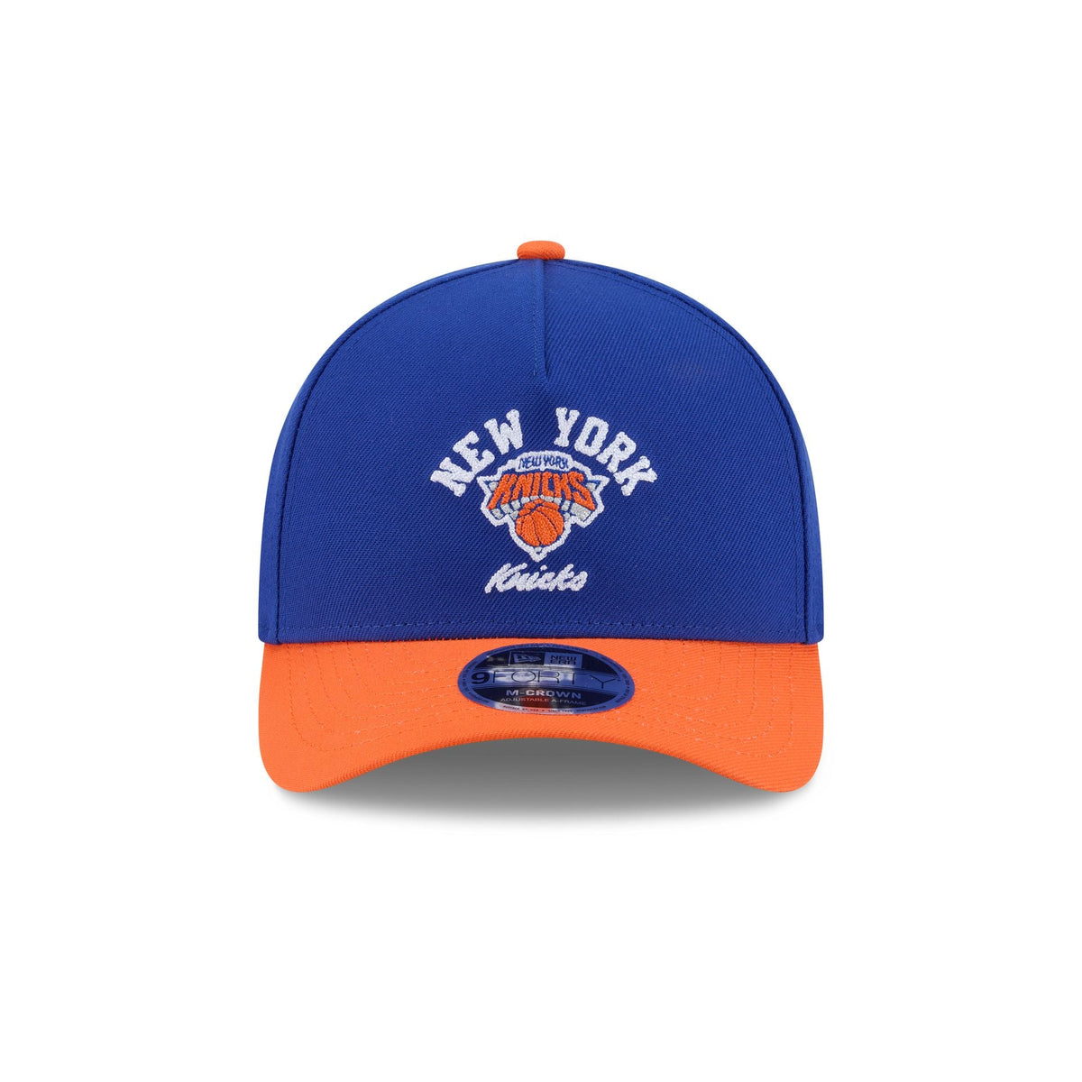 New York Knicks Arched Graphic 9FORTY M-Crown A-Frame Snapback Hat
