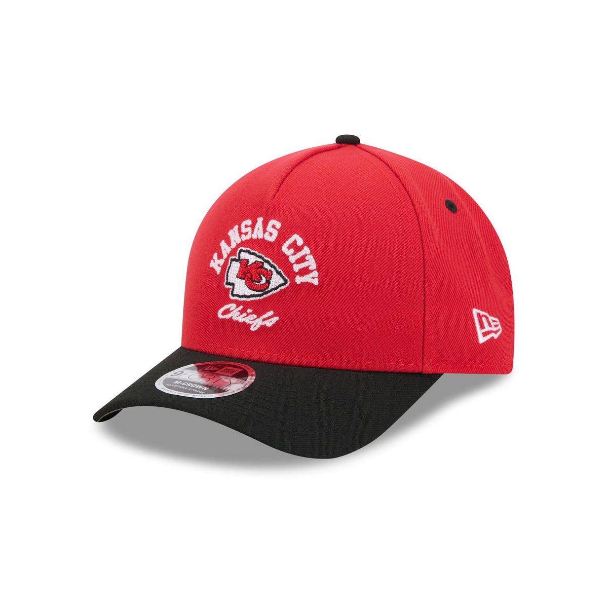 Kansas City Chiefs Arched Graphic 9FORTY M-Crown A-Frame Snapback Hat