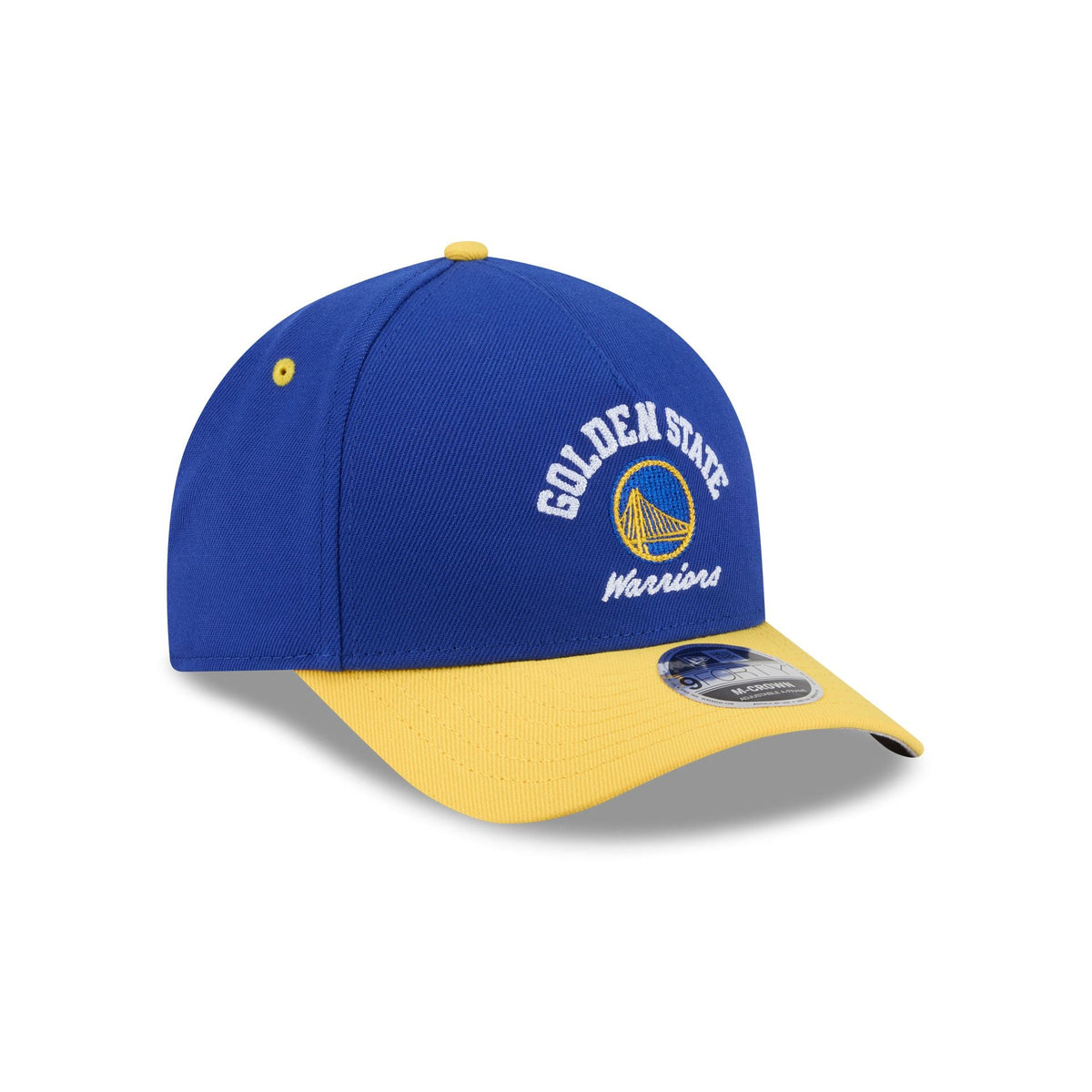 Golden State Warriors Arched Graphic 9FORTY M-Crown A-Frame Snapback Hat