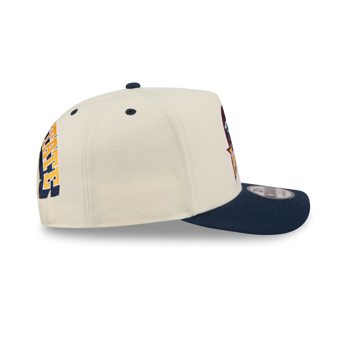 Golden State Warriors Statement Back Chrome White 9FIFTY A-Frame Snapback Hat