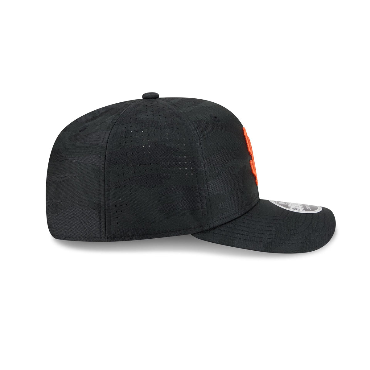 San Francisco Giants Black Camo Performance 9SEVENTY Stretch-Snap Hat