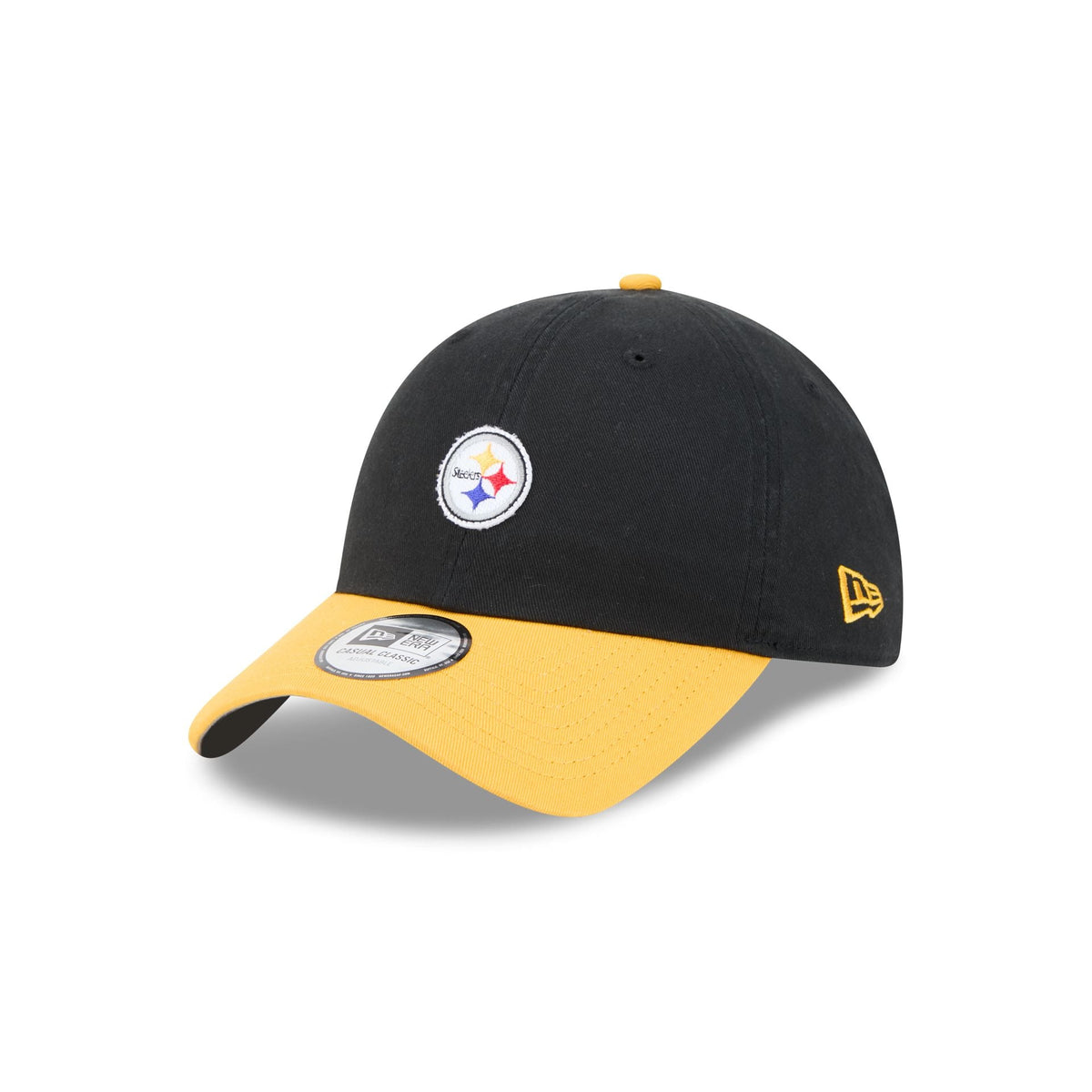 Pittsburgh Steelers Mini Logo Two Tone Casual Classic Adjustable Hat