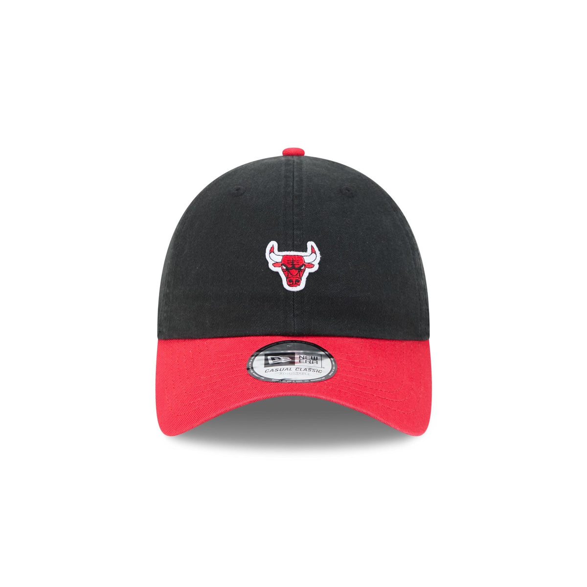 Chicago Bulls Mini Logo Two Tone Casual Classic Adjustable Hat