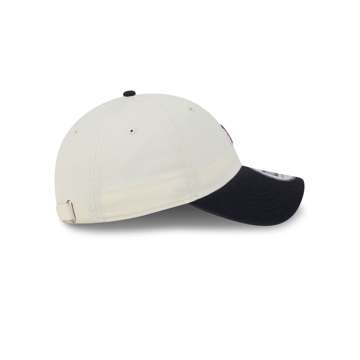 Boston Red Sox Mini Logo Chrome White Casual Classic Adjustable Hat