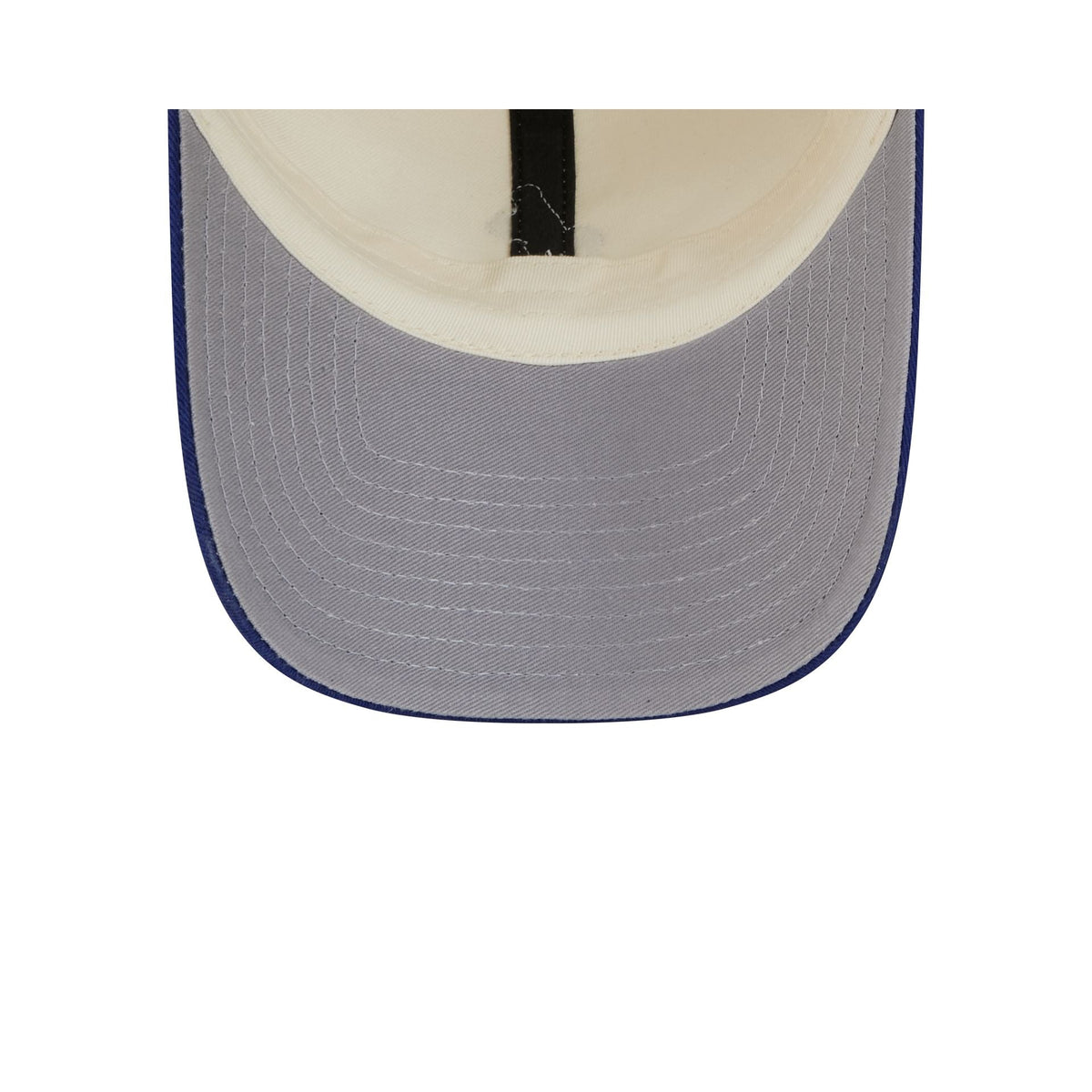 Los Angeles Dodgers Mini Logo Chrome White Casual Classic Adjustable Hat