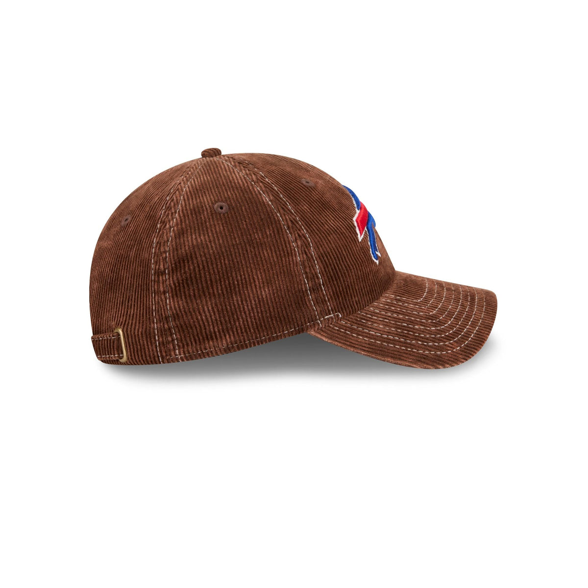 Buffalo Bills Washed Brown Corduroy Casual Classic Adjustable Hat