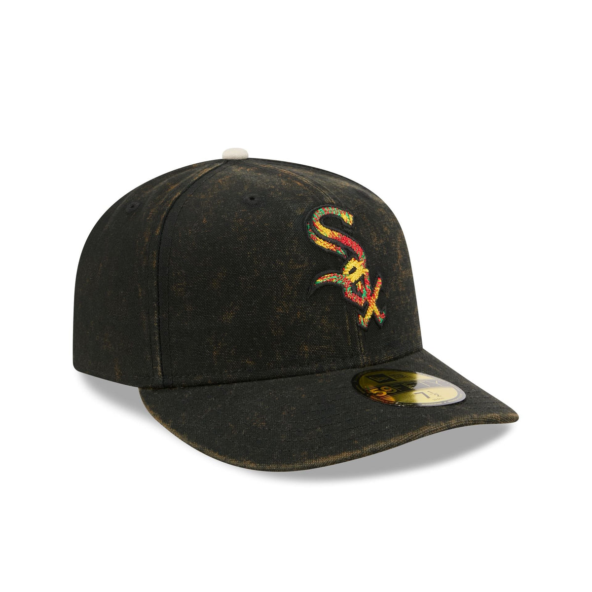Just Caps Tie Dye Logo Chicago White Sox 59FIFTY Fitted Hat