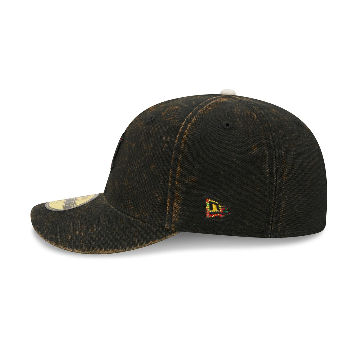 Just Caps Tie Dye Logo Detroit Tigers 59FIFTY Fitted Hat