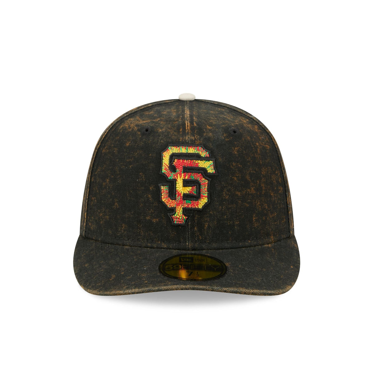 Just Caps Tie Dye Logo San Francisco Giants 59FIFTY Fitted Hat