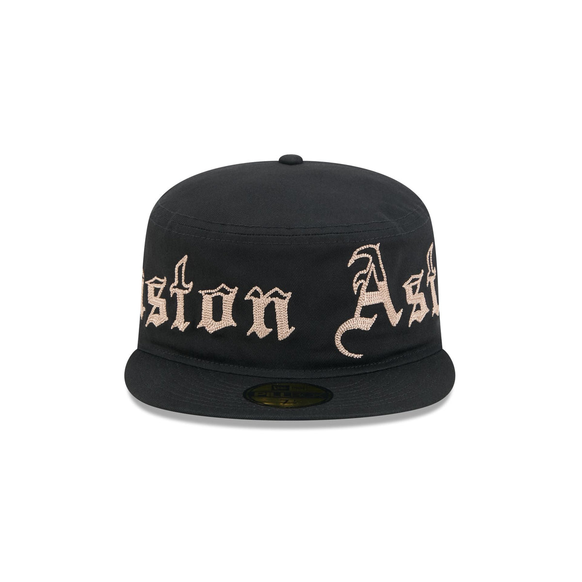Houston Astros Gothic Lettering Pillbox Hat