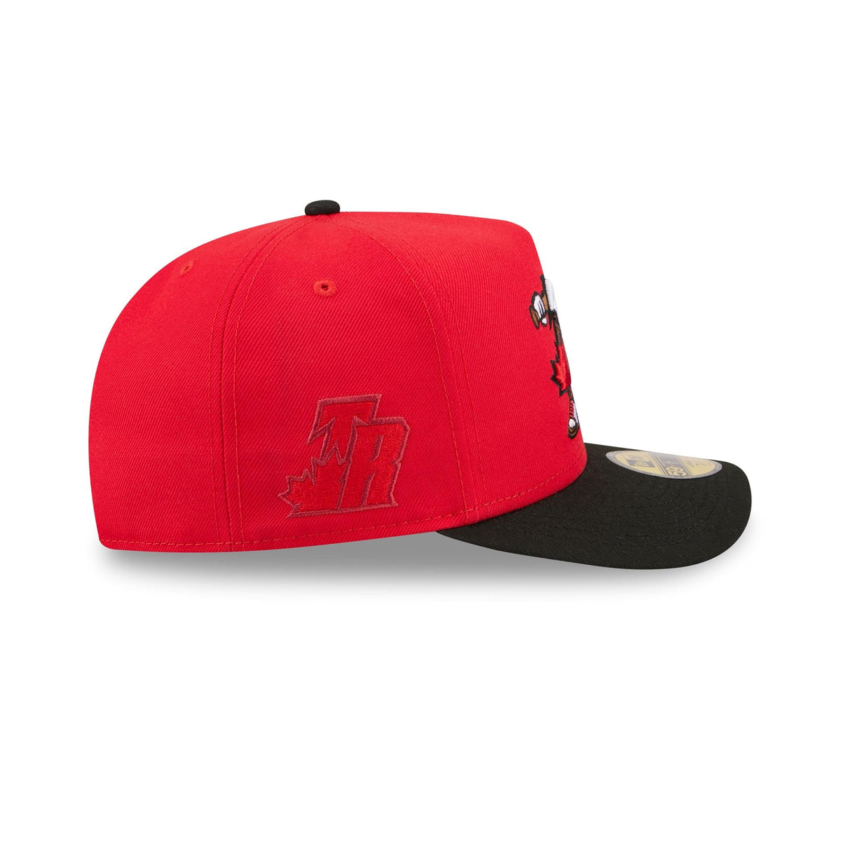 Toronto Raptors Cartoon 59FIFTY A-Frame Fitted Hat