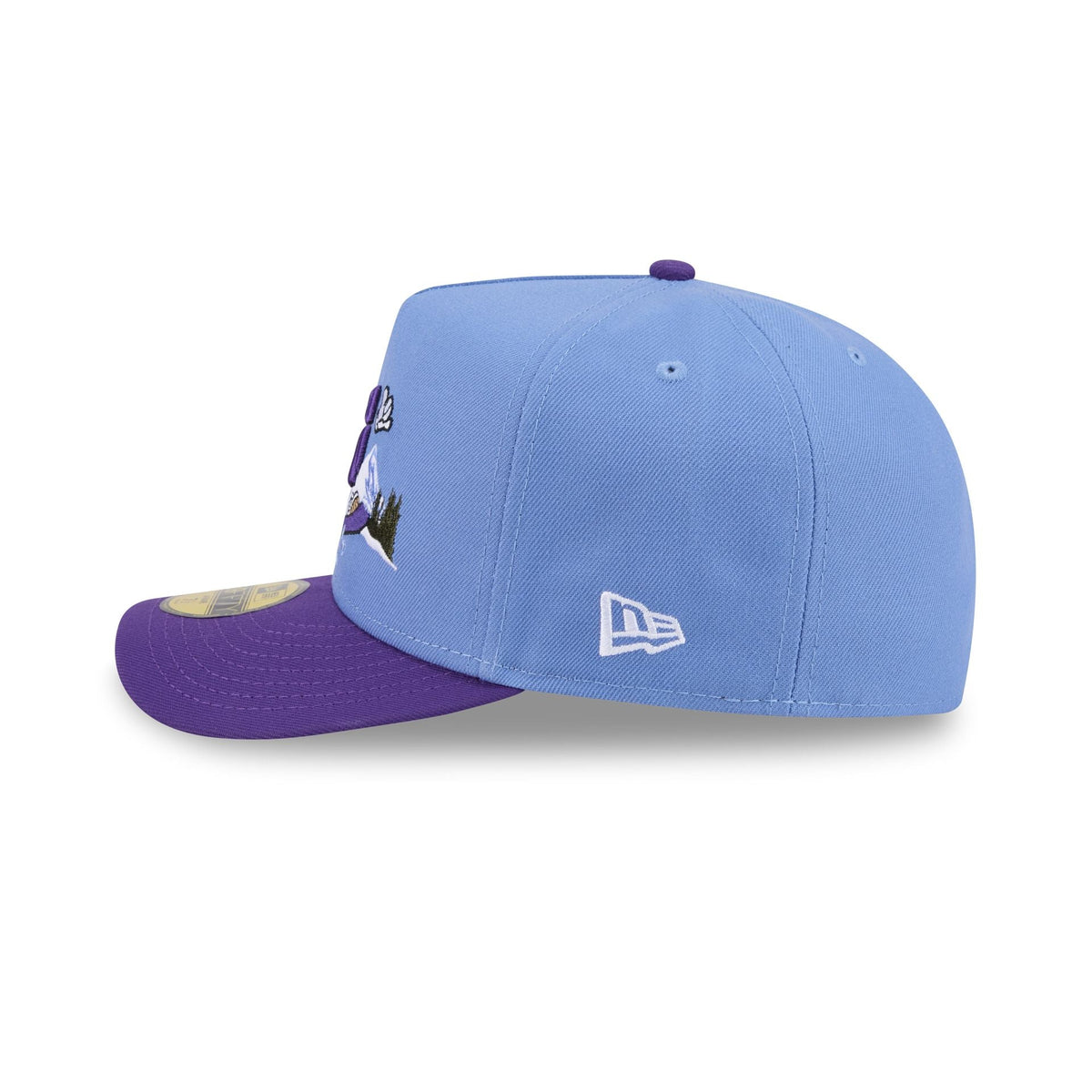 Utah Jazz Cartoon 59FIFTY A-Frame Fitted Hat