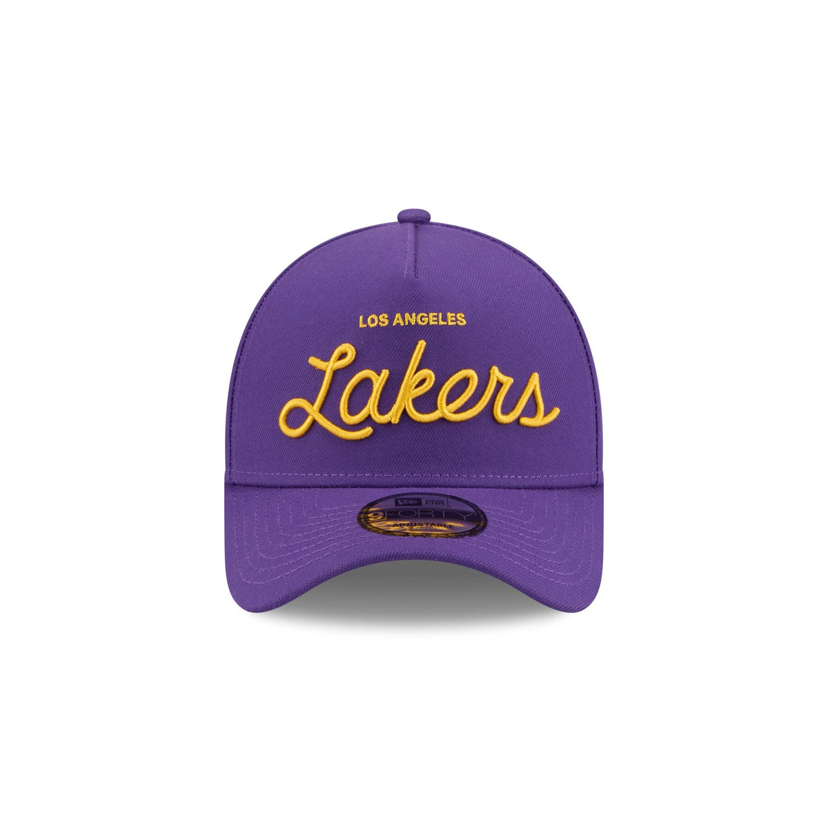 Malbon Golf x Los Angeles Lakers 9FORTY A-Frame Snapback Hat