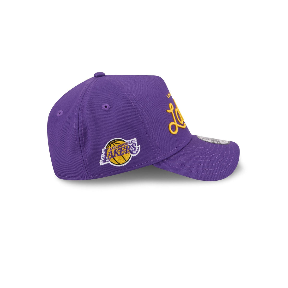 Malbon Golf x Los Angeles Lakers 9FORTY A-Frame Snapback Hat