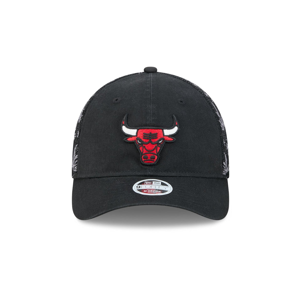 Chicago Bulls Floral Mesh Women's 9FORTY M-Crown Trucker Hat