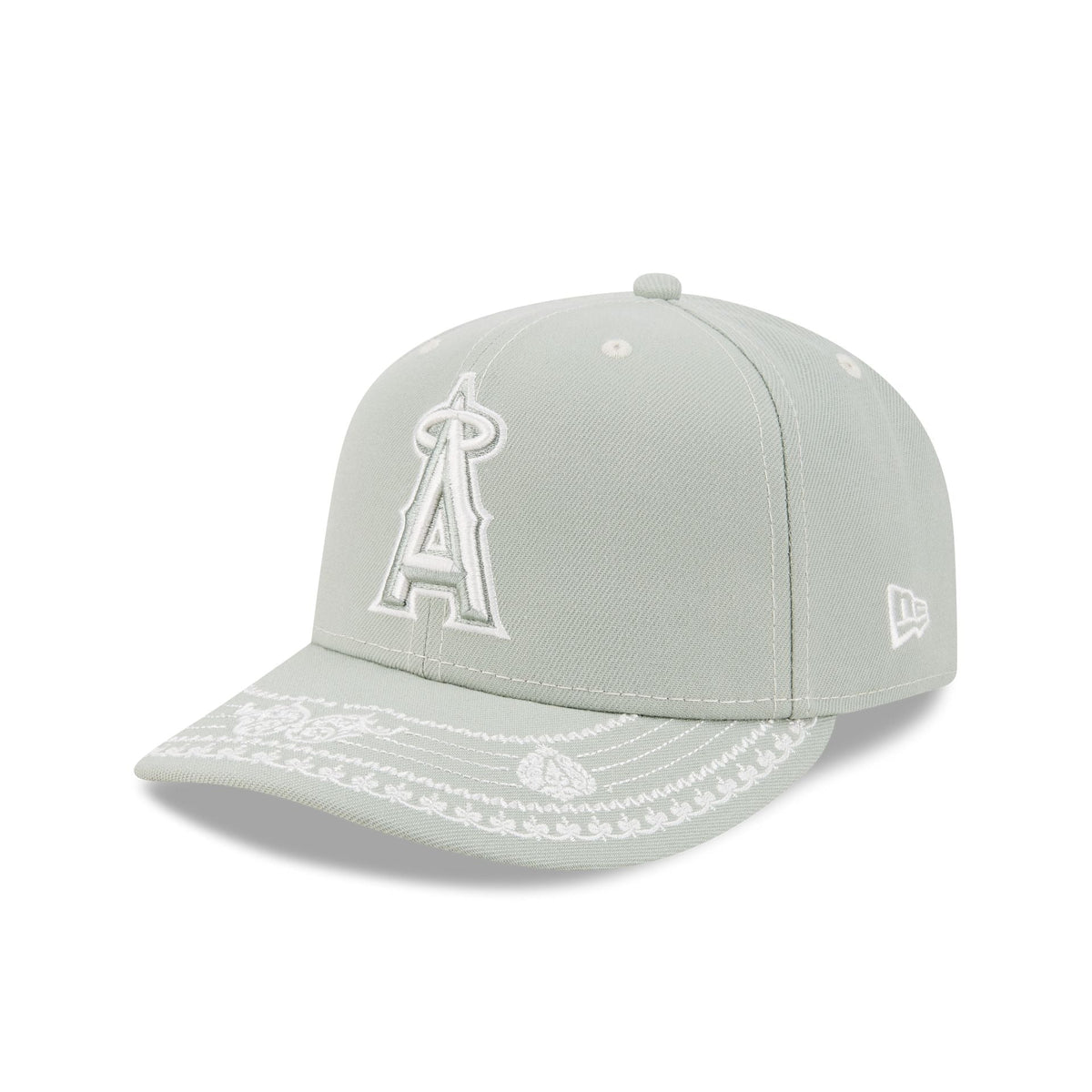 Los Angeles Angels Everest Green Stitched 59FIFTY Fitted Hat