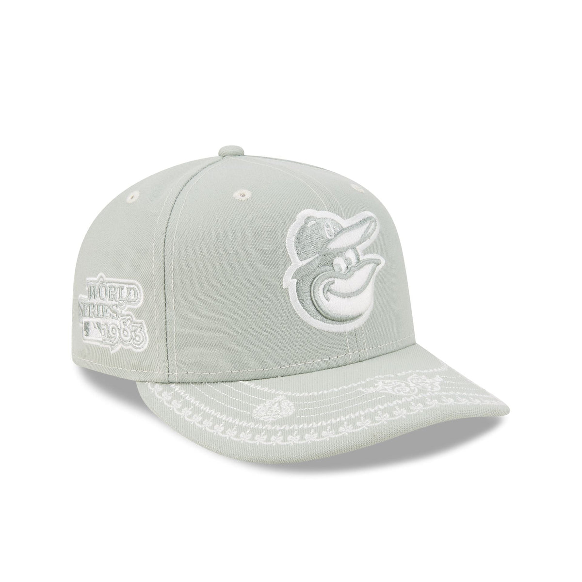Baltimore Orioles Everest Green Stitched 59FIFTY Fitted Hat
