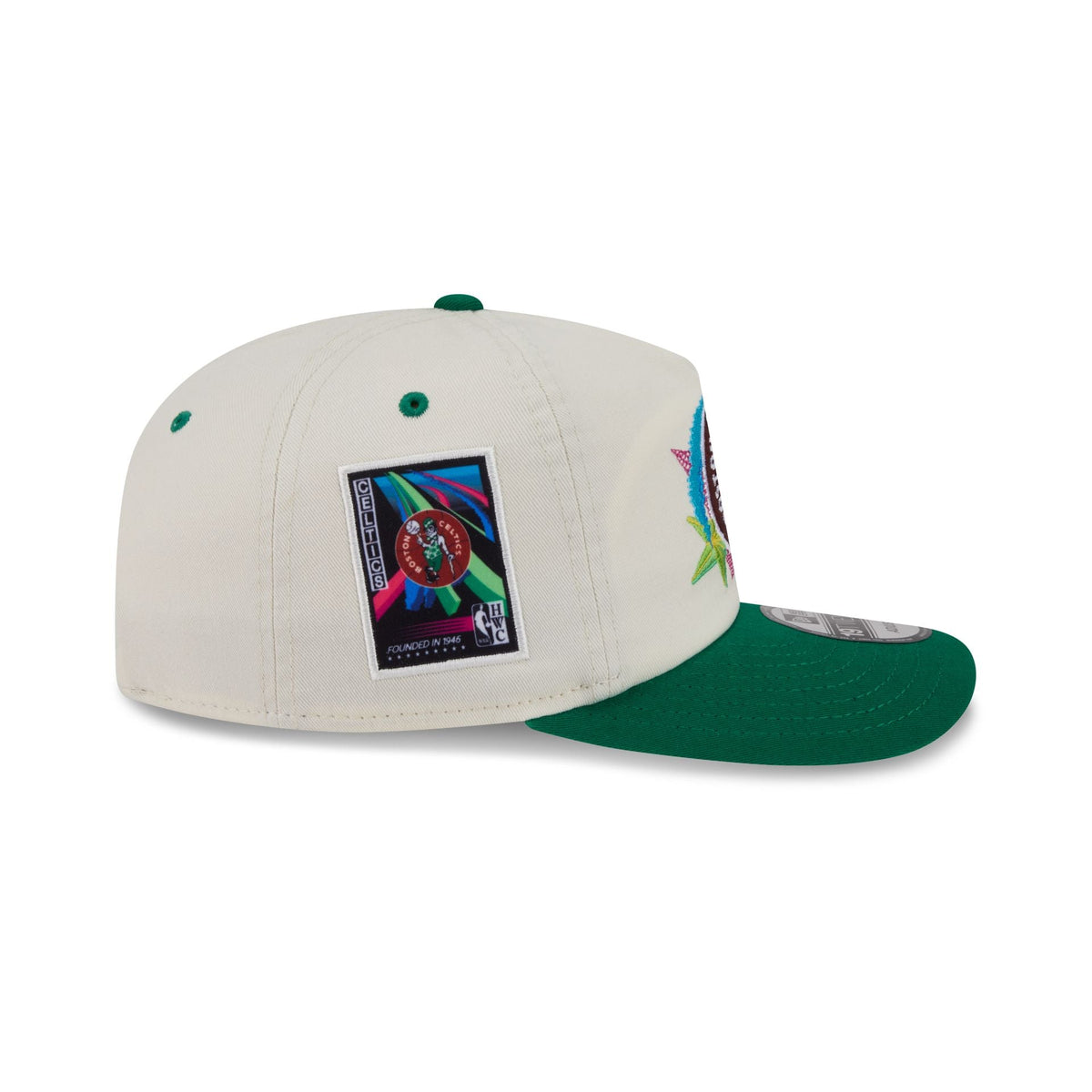 Boston Celtics Hardwood Classics Retro Chrome 19TWENTY Adjustable Hat