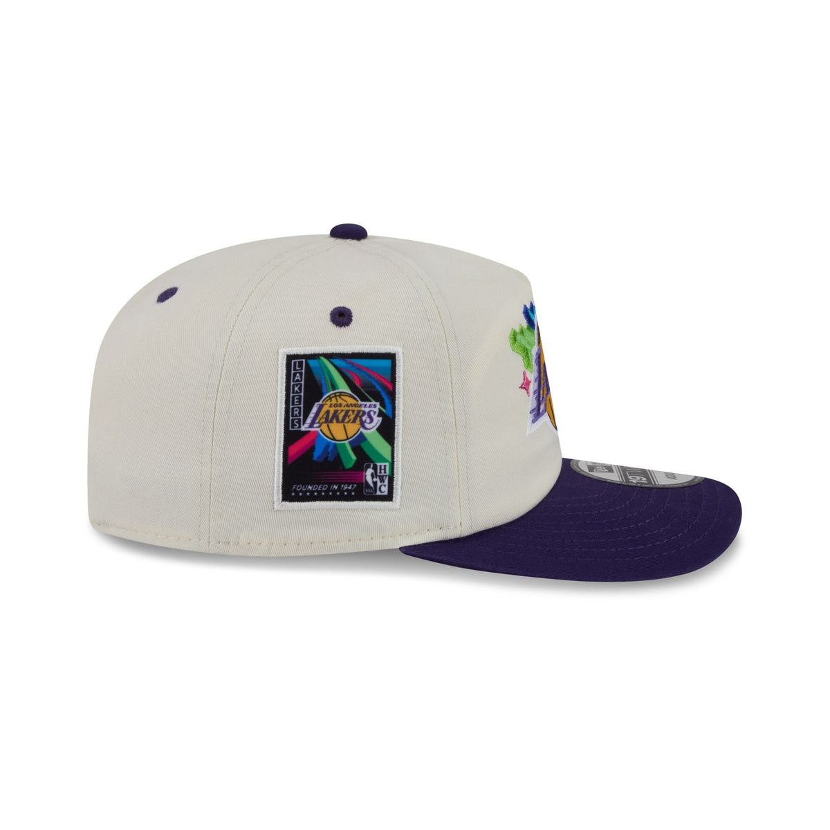 Los Angeles Lakers Hardwood Classics Retro Chrome 19TWENTY Adjustable Hat