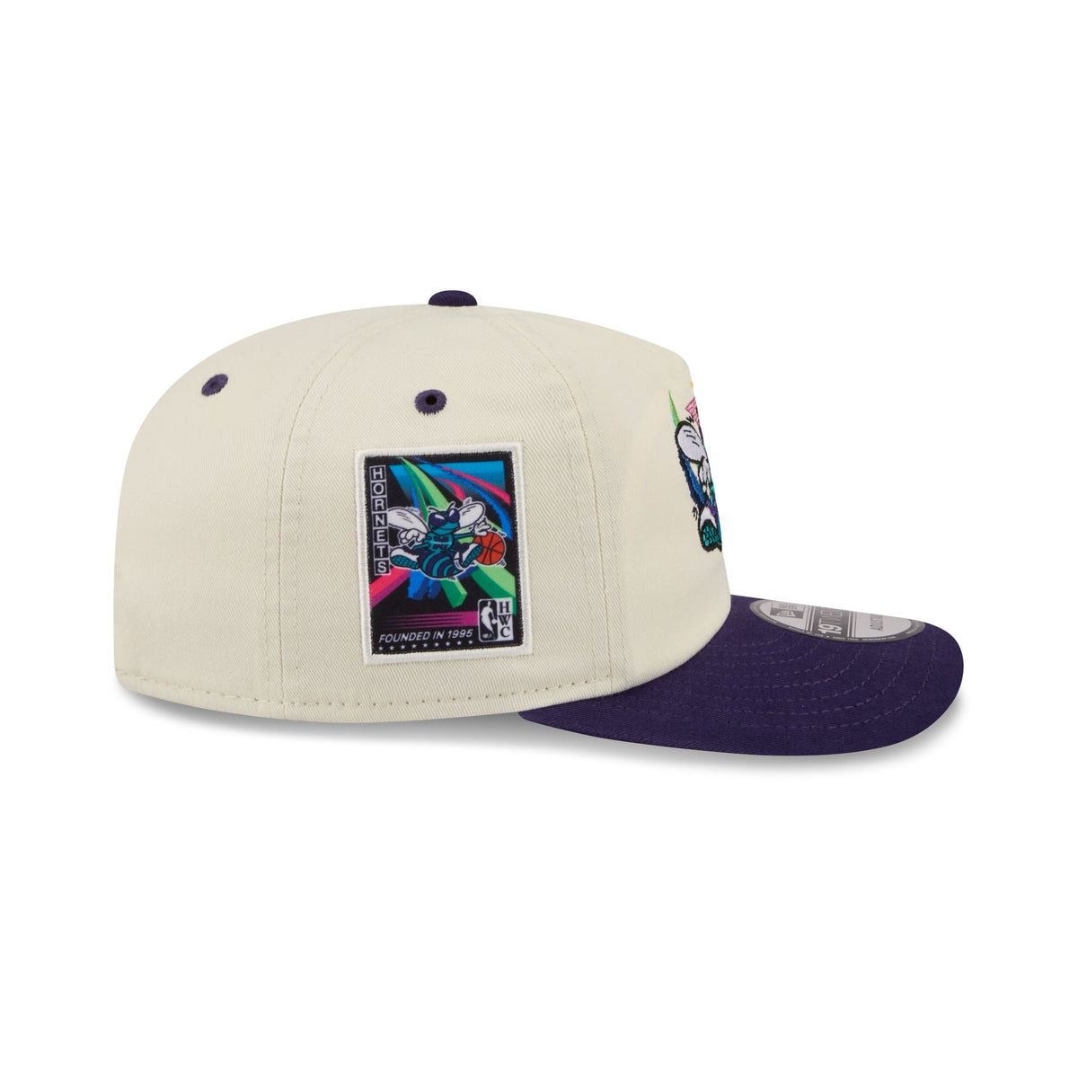 Charlotte Hornets Hardwood Classics Retro Chrome 19TWENTY Adjustable Hat