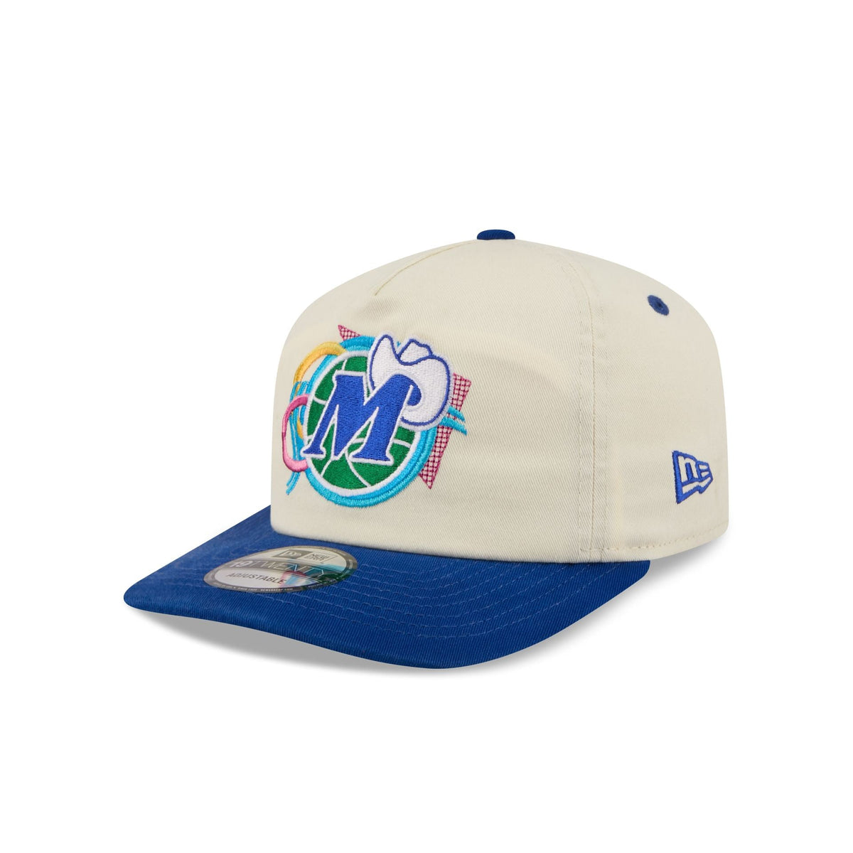 Dallas Mavericks Hardwood Classics Retro Chrome 19TWENTY Adjustable Hat