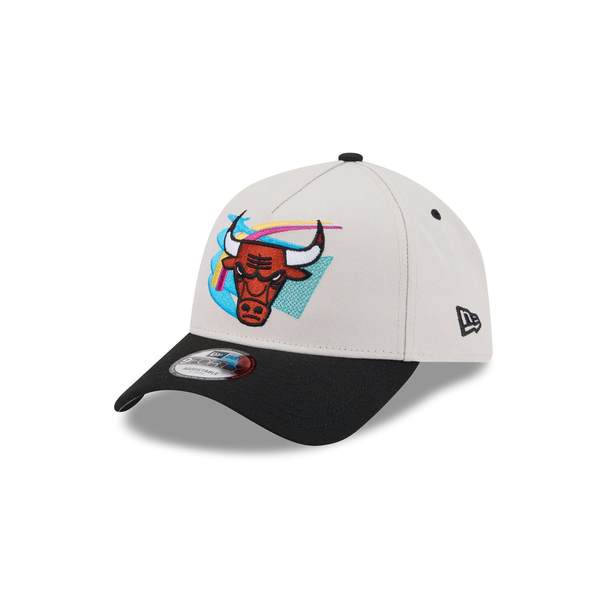 Chicago Bulls Hardwood Classics Retro Stone 9FORTY A-Frame Snapback Hat