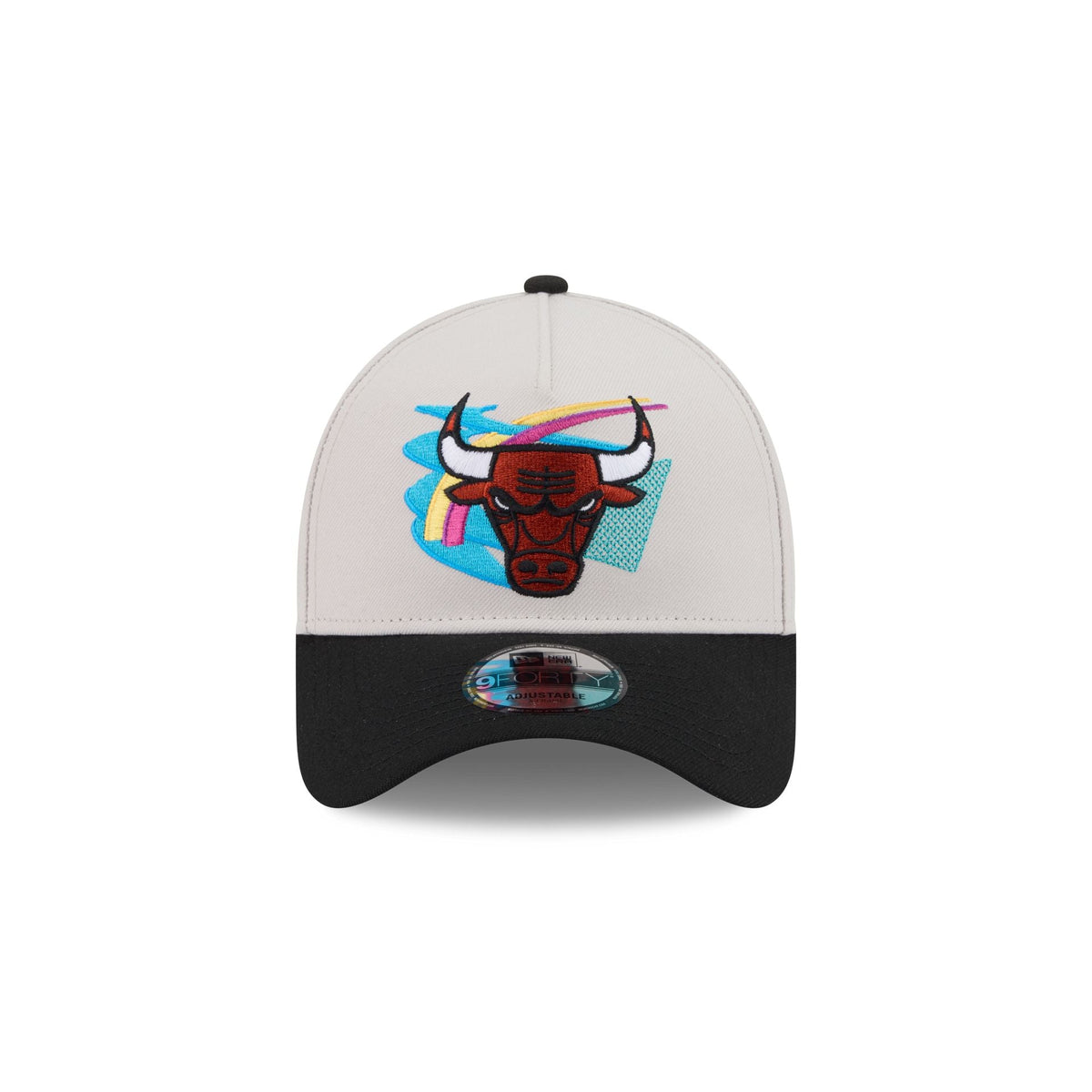 Chicago Bulls Hardwood Classics Retro Stone 9FORTY A-Frame Snapback Hat