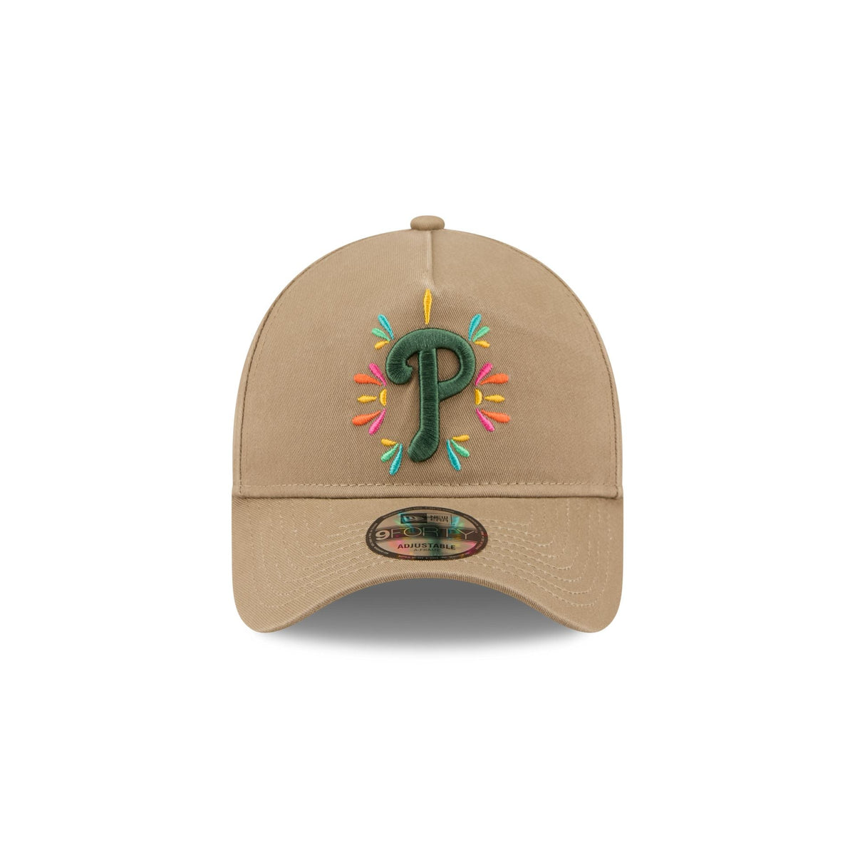 Philadelphia Phillies Vibrant Festivities 9FORTY A-Frame Snapback Hat