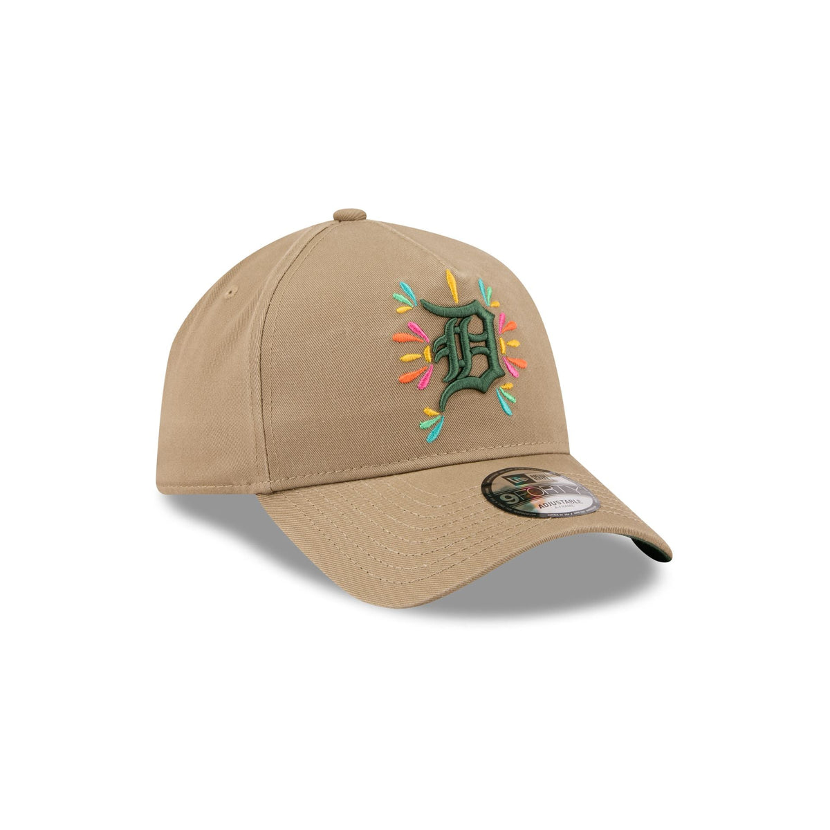 Detroit Tigers Vibrant Festivities 9FORTY A-Frame Snapback Hat