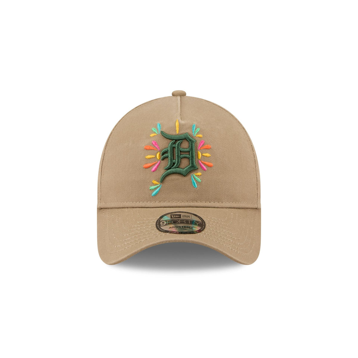 Detroit Tigers Vibrant Festivities 9FORTY A-Frame Snapback Hat