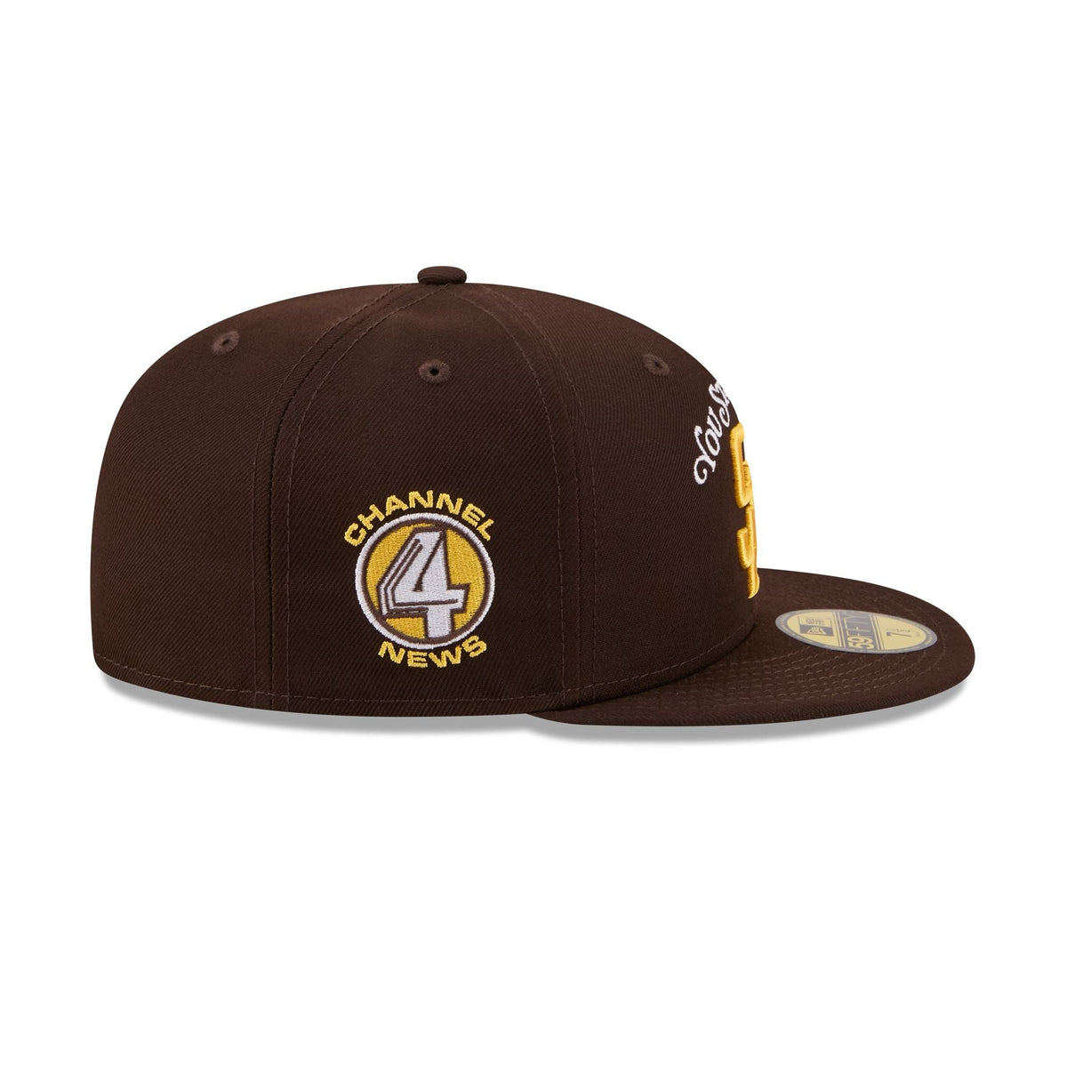 San Diego Padres Anchorman 59FIFTY Fitted Hat