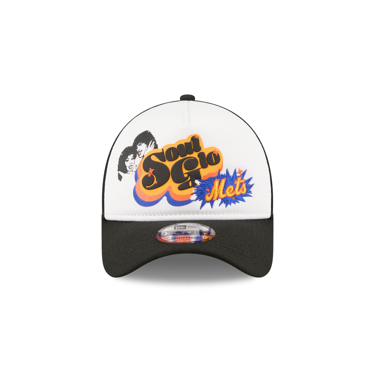 New York Mets Coming to America 9FORTY A-Frame Snapback Hat