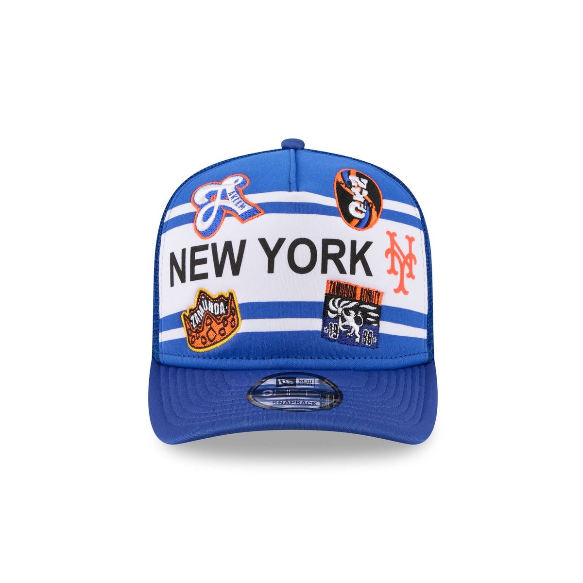 New York Mets Coming to America 9FIFTY A-Frame Trucker Hat