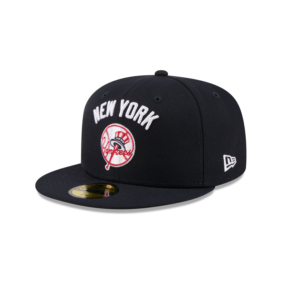 New York Yankees Circle Logo Seinfeld 59FIFTY Fitted Hat