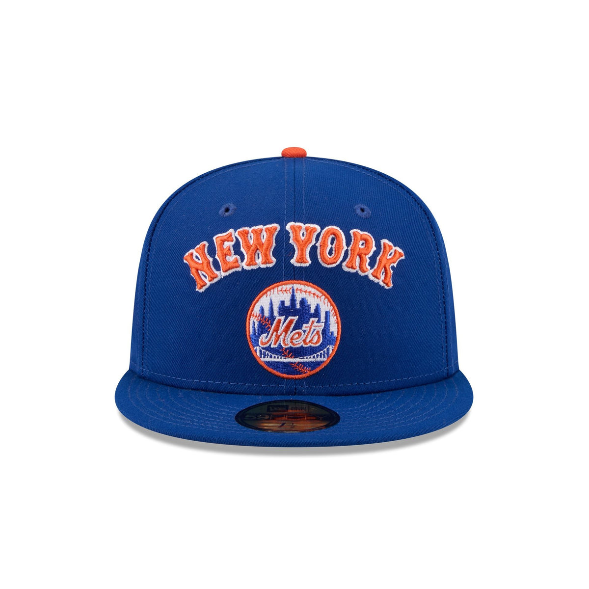 New York Mets Circle Logo Seinfeld 59FIFTY Fitted Hat