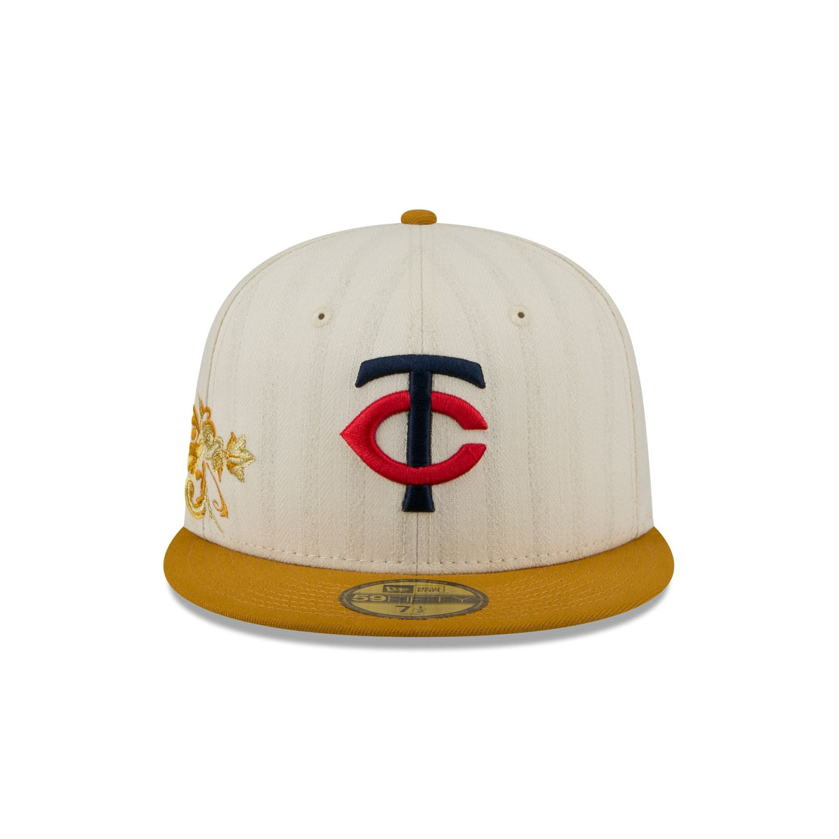 Minnesota Twins Chrome Herringbone 59FIFTY Fitted Hat