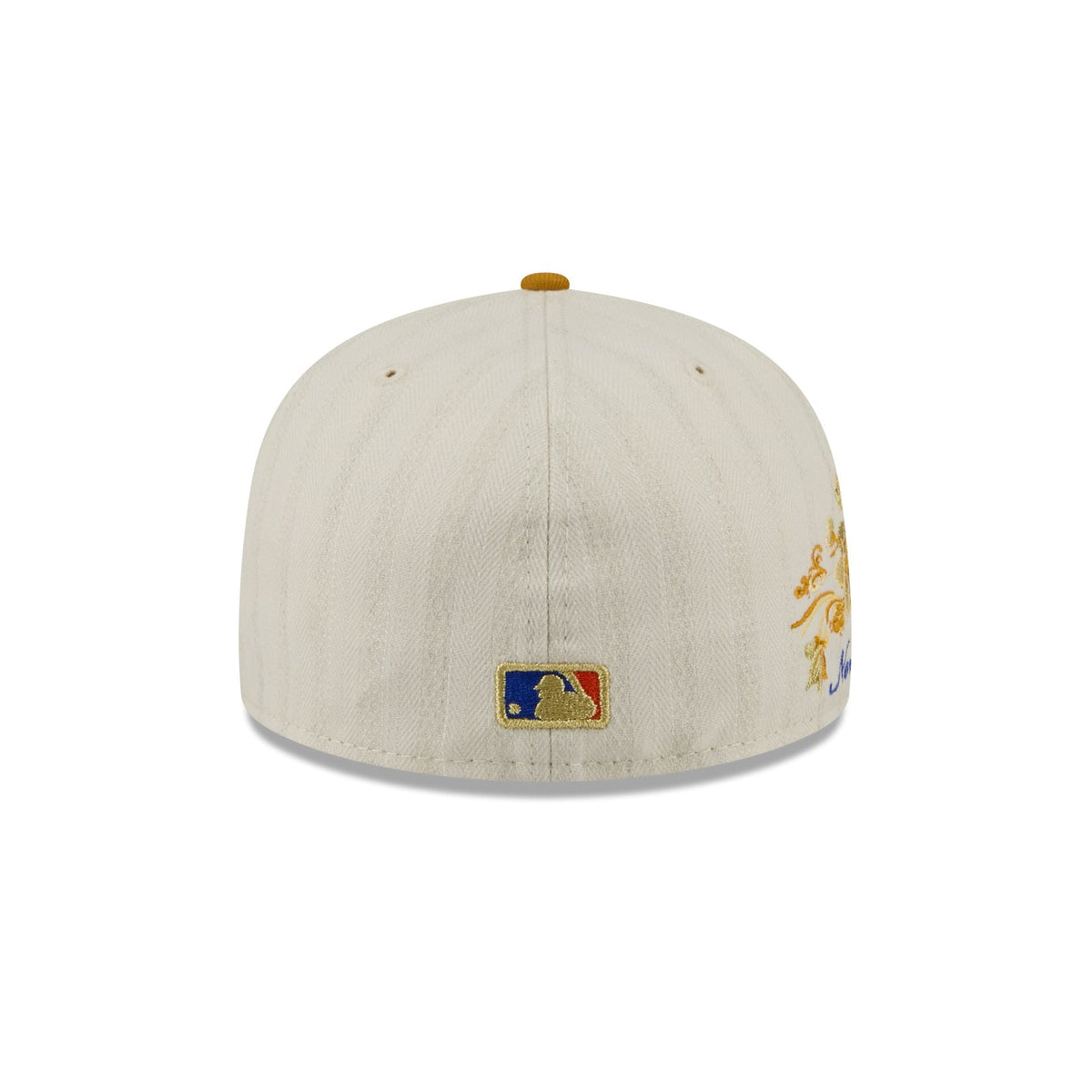 New York Mets Chrome Herringbone 59FIFTY Fitted Hat