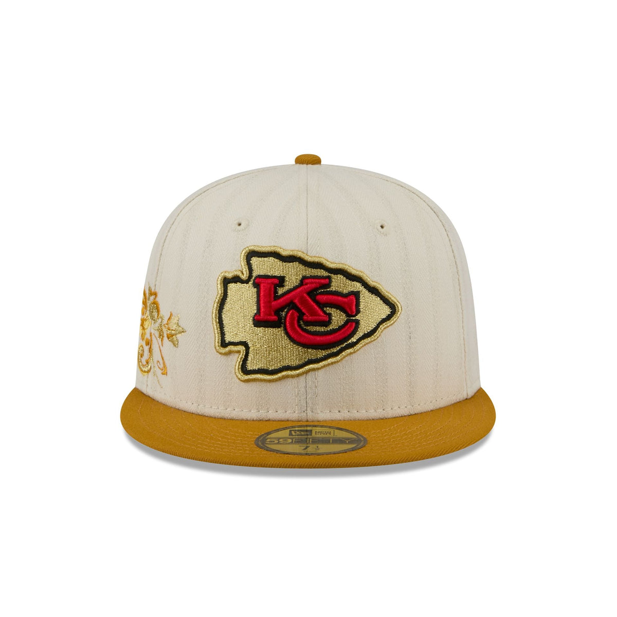 Kansas City Chiefs Chrome Herringbone 59FIFTY Fitted Hat