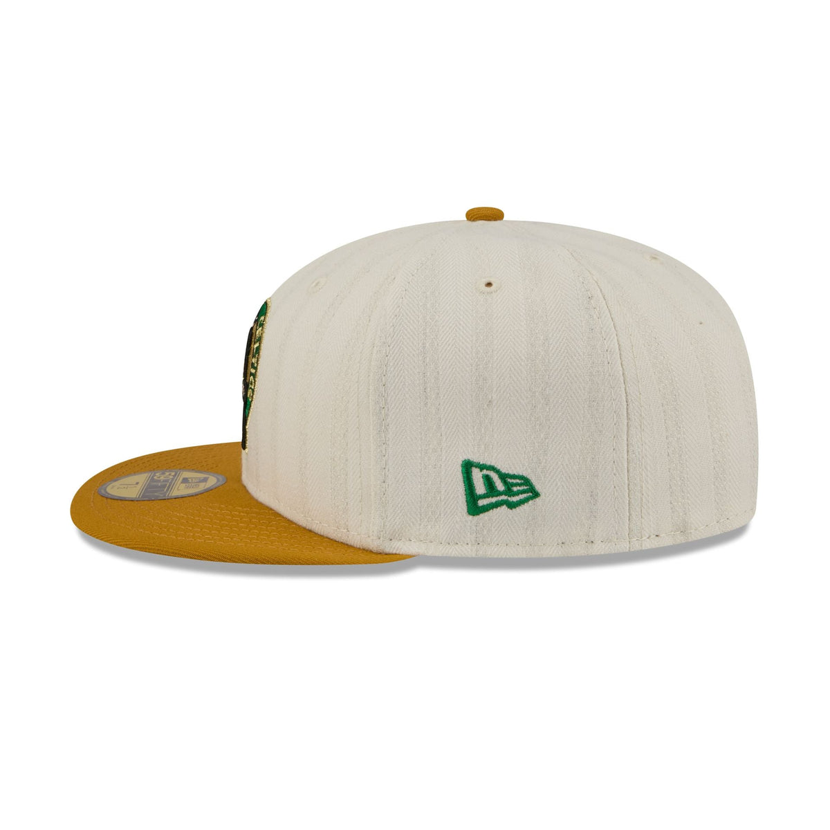 Boston Celtics Chrome Herringbone 59FIFTY Fitted Hat