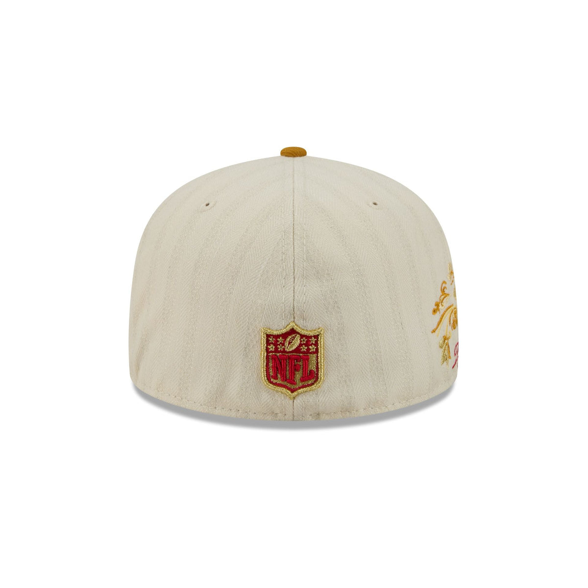 Tampa Bay Buccaneers Chrome Herringbone 59FIFTY Fitted Hat