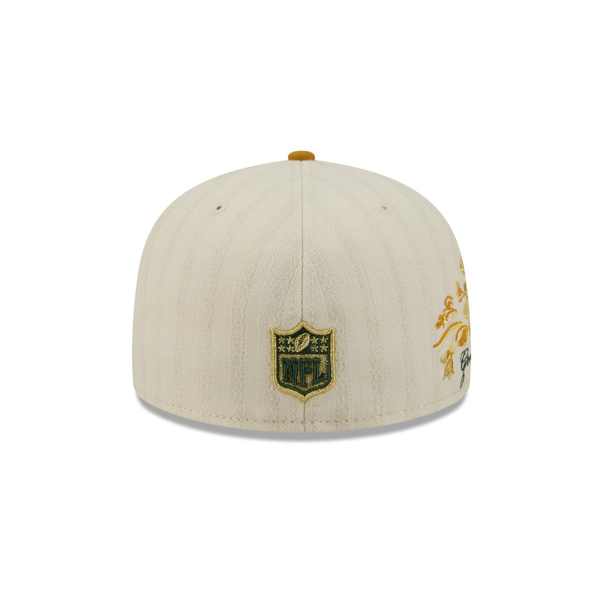 Green Bay Packers Chrome Herringbone 59FIFTY Fitted Hat