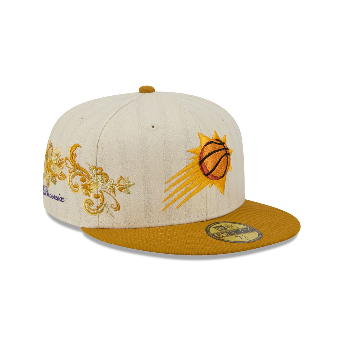 Phoenix Suns Chrome Herringbone 59FIFTY Fitted Hat