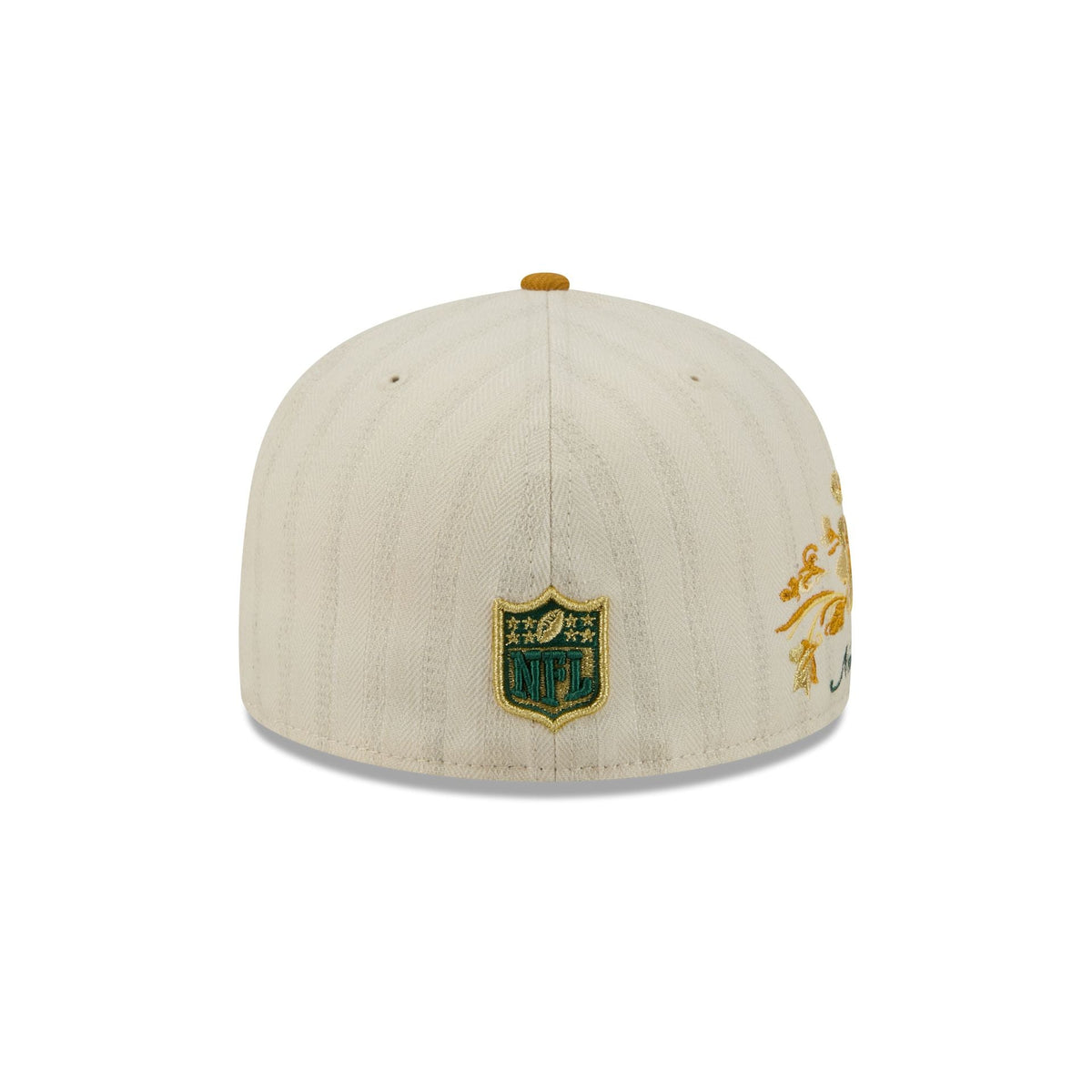 New York Jets Chrome Herringbone 59FIFTY Fitted Hat