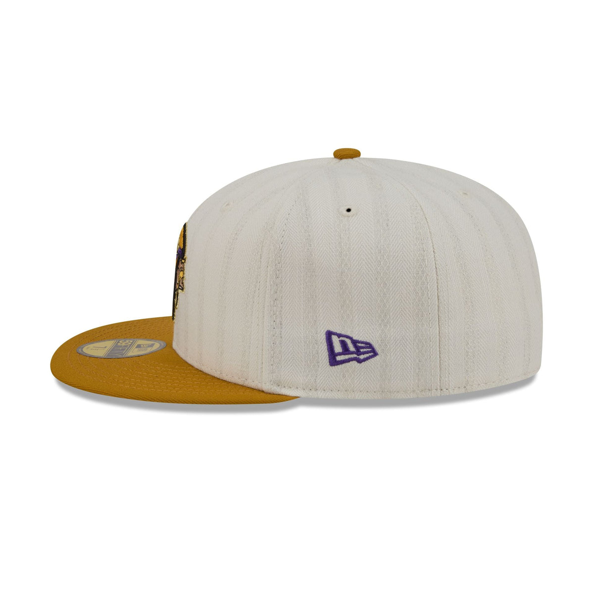 Minnesota Vikings Chrome Herringbone 59FIFTY Fitted Hat