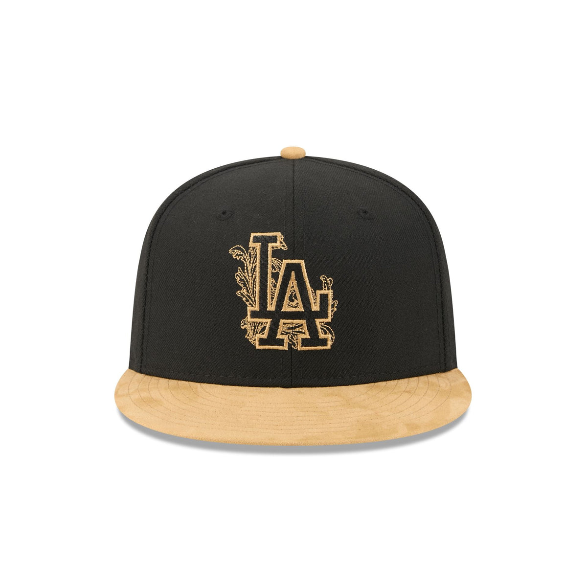 Los Angeles Dodgers Black Wool 59FIFTY Fitted Hat